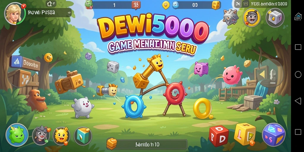 Gameplay seru dalam DEWI5000 yang menantang logika Anda.
