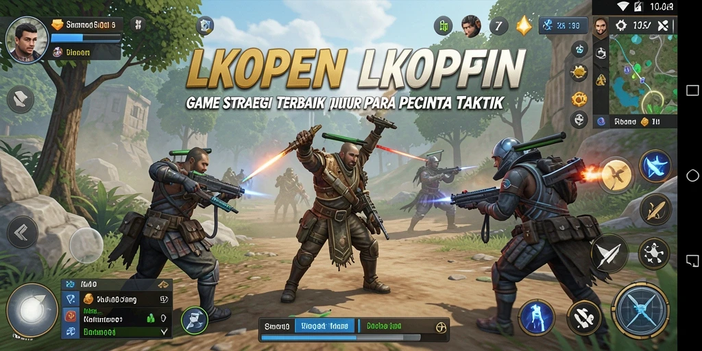 Tangkapan layar LKOPEN menampilkan strategi seru dan gameplay yang mendebarkan.