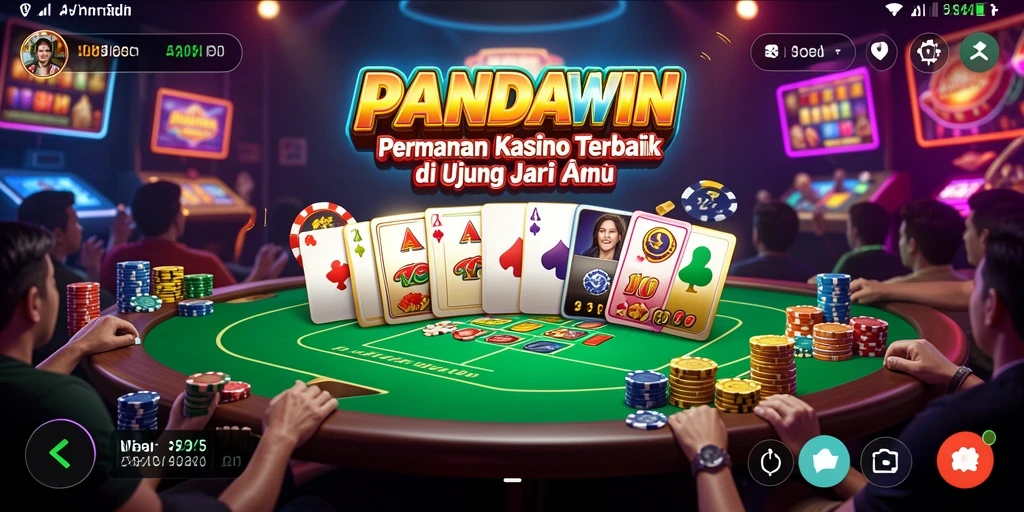 Tangkapan layar menampilkan gameplay seru dan grafis yang menakjubkan dari PANDAWIN.