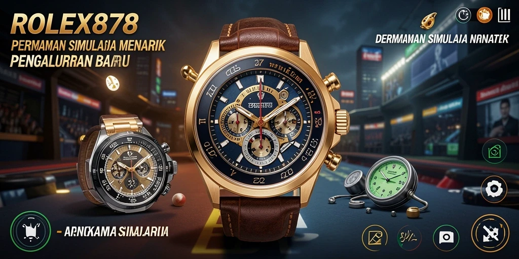 Tampilan gameplay yang seru dan mendebarkan dari ROLEX878.
