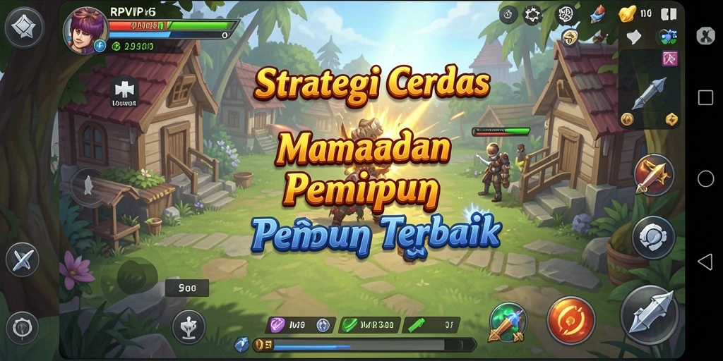 Screenshot gameplay RPVIP6 menampilkan strategi pertempuran yang mendebarkan.